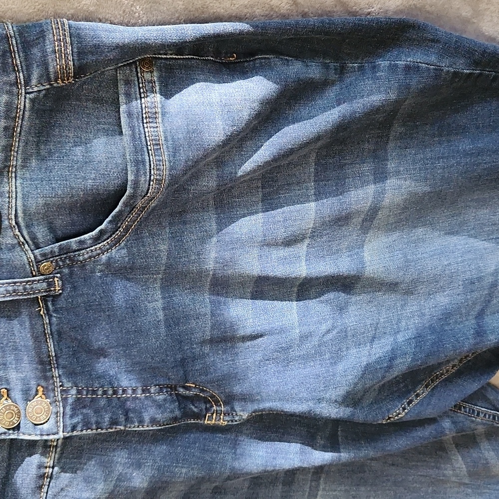 Women's EST. 1946 Denim Hi-rise Blue Jeans. Size 22W - Picture 4 of 8